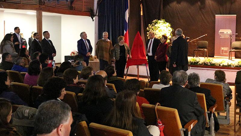 La ceremonia de aniversario contó con la participación de la comunidad.